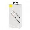 BASEUS CAFULE METAL TYPE-C CABLE PD40W/5A 100CM BLACK