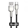 BASEUS CAFULE METAL TYPE-C CABLE PD40W/5A 25CM BLACK
