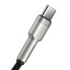 BASEUS CAFULE METAL TYPE-C CABLE PD40W/5A 25CM BLACK