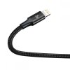 Kabel USB-C 3w1 Baseus Rapid Series, micro USB / Lightning / USB-C, 20W, 1.5m (czarny)