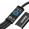 Kabel USB-C 3w1 Baseus Rapid Series, micro USB / Lightning / USB-C, 20W, 1.5m (czarny)