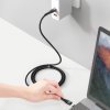 BASEUS ZINC PD100W/QC3.0 TYPE-C MAGNETIC CABLE 150CM BLACK