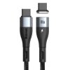 BASEUS ZINC PD100W/QC3.0 TYPE-C MAGNETIC CABLE 150CM BLACK