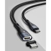 BASEUS ZINC PD100W/QC3.0 TYPE-C MAGNETIC CABLE 150CM BLACK