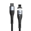 BASEUS ZINC PD20W TYPE-C TO LIGHTNING MAGNETIC CABLE 100CM BLACK