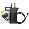 Ładowarka siciowa Baseus Super Si Quick Charger 1C 20W z przewodem USB C do Lightning 1m czarna