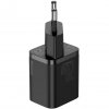 Ładowarka siciowa Baseus Super Si Quick Charger 1C 20W z przewodem USB C do Lightning 1m czarna