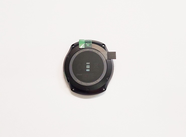 Obudowa dolna do smartwatcha Samsung Galaxy Gear S3 SM-R760 GH82-12922A czarna Oryginał