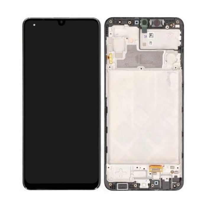 Wyświetlacz lcd ekran dotykowy z ramką Samsung Galaxy M32 SM-M325 GH82-26193A GH82-25981A Oryginał