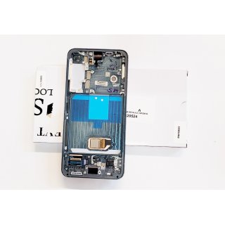 Oryginalny Wyświetlacz Lcd Ekran Dotykowy z Ramką Samsung Galaxy S22 SM-S901 czarny GH82-27520A GH82-27521A Service Pack