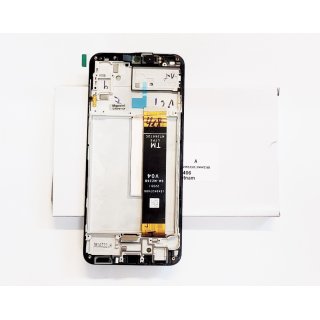 Oryginalny wyświetlacz lcd ekran dotykowy ramka Samsung Galaxy M23 SM-M236 GH82-28487A GH82-28488A czarny Service Pack