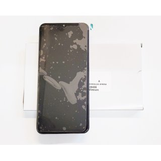 Oryginalny wyświetlacz lcd ekran dotykowy ramka Samsung Galaxy M23 SM-M236 GH82-28487A GH82-28488A czarny Service Pack