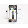 Oryginalny Wyświetlacz LCD Ekran Szybka Dotyk Digitizer Korpus Ramka Samsung Galaxy A04s SM-A047 GH82-29805A GH82-29806A czarny Service Pack
