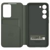 Samsung Smart View Wallet Case etui Samsung Galaxy S23 pokrowiec z inteligentną klapką okienkiem portfel na kartę EF-ZS911CGEGWW zielony