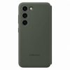 Samsung Smart View Wallet Case etui Samsung Galaxy S23 pokrowiec z inteligentną klapką okienkiem portfel na kartę EF-ZS911CGEGWW zielony