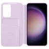 Samsung Smart View Wallet Case etui Samsung Galaxy S23 pokrowiec z inteligentną klapką okienkiem portfel na kartę EF-ZS911CVEGWW fioletowy