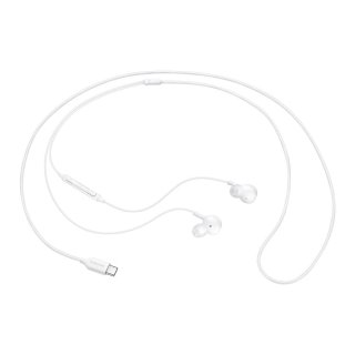 Słuchawki stereo z mikrofonem usb typ C Samsung AKG by Harman USB-C IC-100BWEGEU kolor biały oryginał