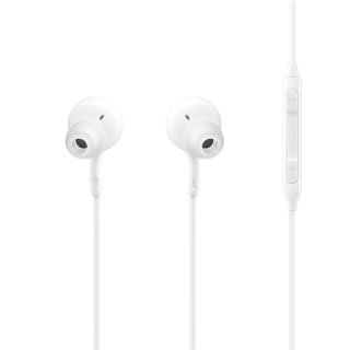 Słuchawki stereo z mikrofonem usb typ C Samsung AKG by Harman USB-C IC-100BWEGEU kolor biały oryginał