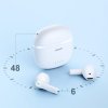 Joyroom słuchawki TWS bezprzewodowe ENC wodoodporne IPX4 Bluetooth 5.3 białe (JR-TL11)