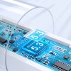Joyroom słuchawki TWS bezprzewodowe ENC wodoodporne IPX4 Bluetooth 5.3 białe (JR-TL11)