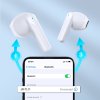 Joyroom słuchawki TWS bezprzewodowe ENC wodoodporne IPX4 Bluetooth 5.3 białe (JR-TL11)