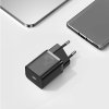 Ładowarka sieciowa Baseus Super Si Quick Charger 1C 25W z przewodem USB C do USB C 1m czarna (TZCCSUP-L01)