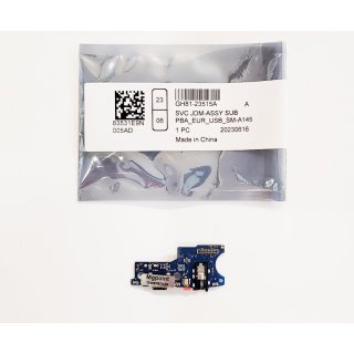 Płytka gniazdo złącze ładowania USB typ C mikrofon Samsung Galaxy A14 SM-A145 GH81-23515A Oryginał