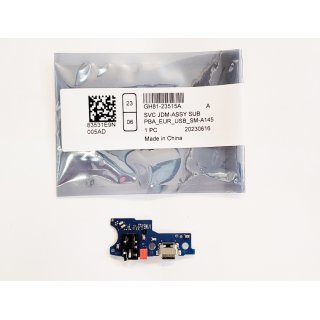 Płytka gniazdo złącze ładowania USB typ C mikrofon Samsung Galaxy A14 SM-A145 GH81-23515A Oryginał