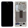 Samsung Galaxy S23 SM-S911 Wyświetlacz LCD Ekran Szybka Ekran Dotyk Digitizer Ramka GH82-30481B GH82-30480B Beżowy Service Pack Oryginał