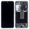 Samsung Galaxy S23 SM-S911 Wyświetlacz LCD Ekran Szybka Ekran Dotyk Digitizer Ramka GH82-30481A GH82-30480A Czarny Service Pack Oryginał