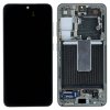 Samsung Galaxy S23 SM-S911 Wyświetlacz LCD Ekran Szybka Ekran Dotyk Digitizer Ramka GH82-30481C GH82-30480C Zielony Service Pack Oryginał