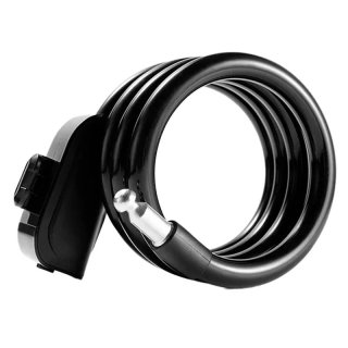 Zapięcie rowerowe Rockbros RKS515-BK na klucz 1,1m - czarne