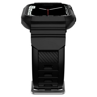 SPIGEN Rugged Armor ”PRO” Apple Watch 4 / 5 / 6 / 7 / 8 / 9 / SE (44 / 45 MM) Black