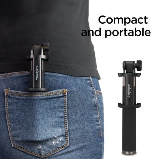 SPIGEN S530w BLUETOOTH Selfie Stick Black