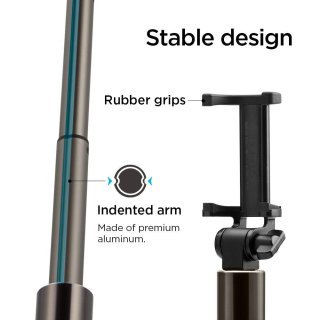 SPIGEN S530w BLUETOOTH Selfie Stick Black