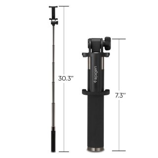 SPIGEN S530w BLUETOOTH Selfie Stick Black