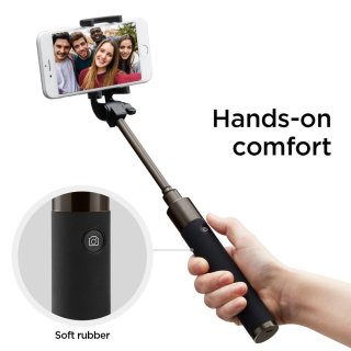 SPIGEN S530w BLUETOOTH Selfie Stick Black