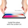 Szkło Hartowane SPIGEN Glass Fc Iphone X / XS / 11 PRO Black