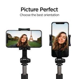 SPIGEN S540w BLUETOOTH Selfie Stick Tripod Black
