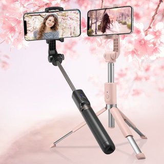 SPIGEN S540w BLUETOOTH Selfie Stick Tripod Black