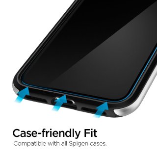 Szkło Hartowane SPIGEN Alm Glas.Tr Slim 2-Pack Iphone 11 / XR Clear