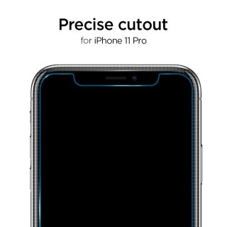Szkło Hartowane SPIGEN Alm Glas.Tr Slim 2-Pack Iphone 11 / XR Clear