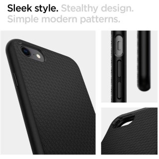 SPIGEN Liquid AIR Iphone 7 / 8 / SE 2020 / 2022 Black