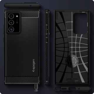 SPIGEN Rugged Armor Galaxy Note 20 ULTRA Matte Black