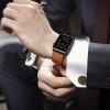 Tech-Protect Leatherfit Apple Watch 4 / 5 / 6 / 7 / 8 / 9 / SE / ULTRA 1 / 2  (42 / 44 / 45 / 49 MM) Brown