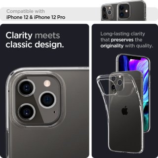 SPIGEN Liquid Crystal Iphone 12 / 12 PRO Crystal Clear