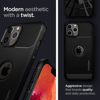 SPIGEN Rugged Armor Iphone 12 / 12 PRO Matte Black