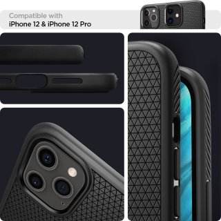 SPIGEN Liquid AIR Iphone 12 / 12 PRO Matte Black