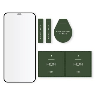 Szkło Hartowane HOFI Full PRO+ Iphone 12 MINI Black