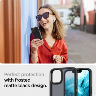 SPIGEN ULTRA Hybrid Iphone 13 Matte Frost Black